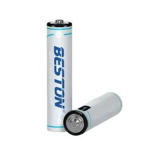 BESTON USB Rechargeable Lithium Battery 3AC-18 1.5V AAA 400mAh (2 Pcs)