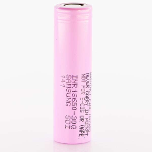 SAMSUNG INR18650-30Q Rechargeable 18650 Li-ion Battery High Drain 3.6V 15A 3000mAh (New)