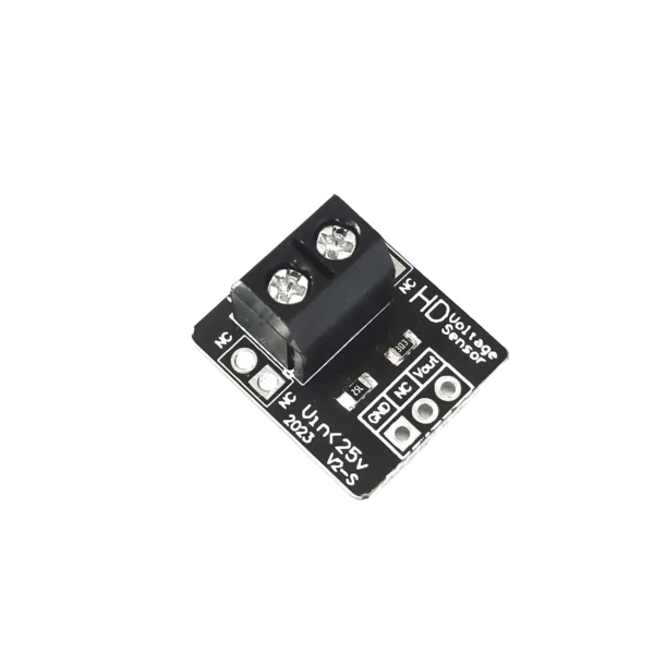Voltage Sensor Module DC 0-25V – HD Version Compatible with Breadboard