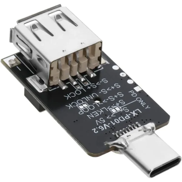 PD2.0/3.0 Decoy Trigger Motherboard Module Type C USB Adjustable Voltage 5V/9V/12V/15V/20V