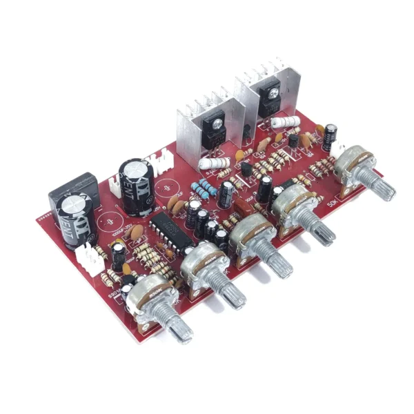 Mono Audio Amplifier Board 18VAC, 30W with Echo, Bass Treble Mic Volume Control