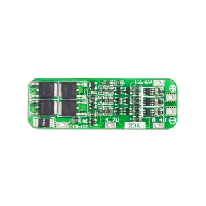 Lithium Battery Charger Protection Module (BMS) 3S 20A 12.6V