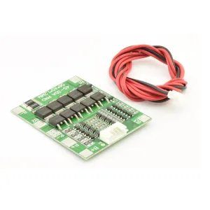 Lithium Battery Charger Protection Board BMS 4S 30A 14.8V