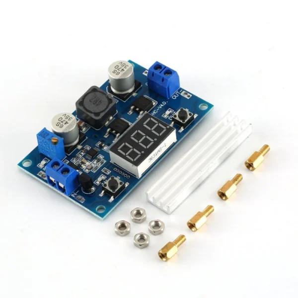 LTC1871 DC-DC Step Up Boost Converter 3.5-35V With Voltmeter Display