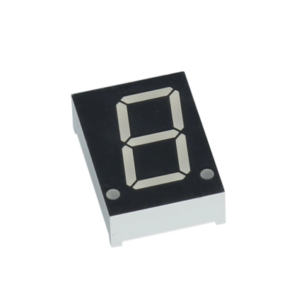 'Single Digit 7 Segment Red LED Display 0.6 inch Common Anode