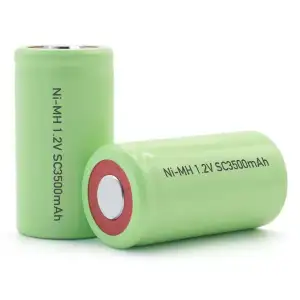 Sub C Rechargeable Battery NI-MH 1500mAh 1.2V