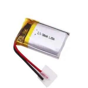 Rechargeable 602030 LIPO Battery Cell 3.7V 500mAh Wire Solder