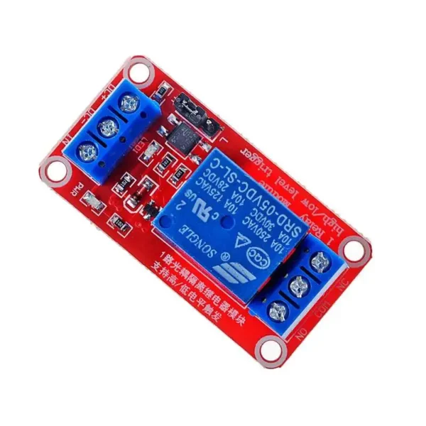 Relay Module 1 Channel 5V with High/Low Level Trigger Selector