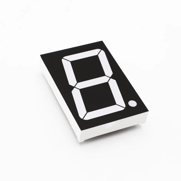 Single Digit 7-Segment Red Led Display Common Anode 2.3 inch