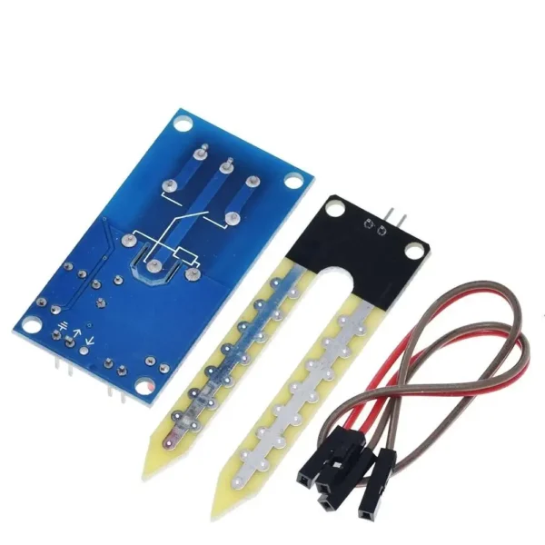 Soil Moisture Sensor with 12V Relay Control Module