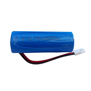 ER17505M Lithium Rechargeable Battery with Wire Leads 3.6V