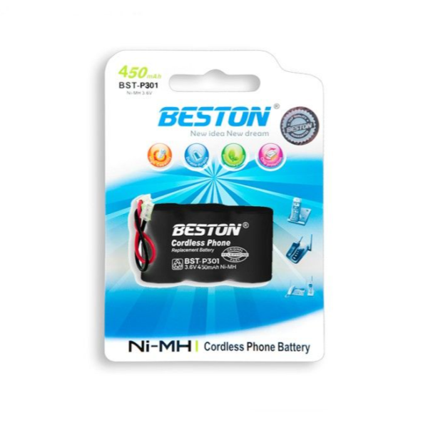 BESTON BST-P301 Cordless Phone Ni-Cd Battery 3.6V 450mAh