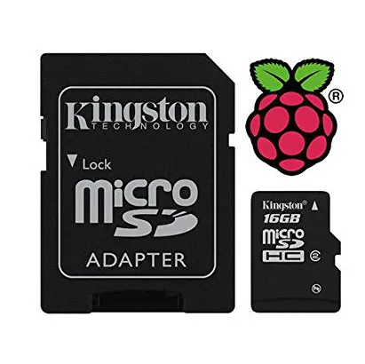 Micro SD 16GB Loaded Raspbian OS for Raspberry PI 4 With Adapter