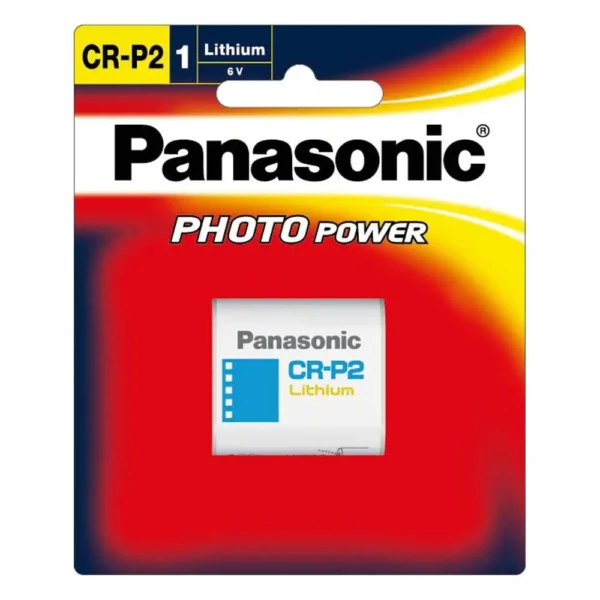 Panasonic Lithium Battery CR-P2W/1BE 6V