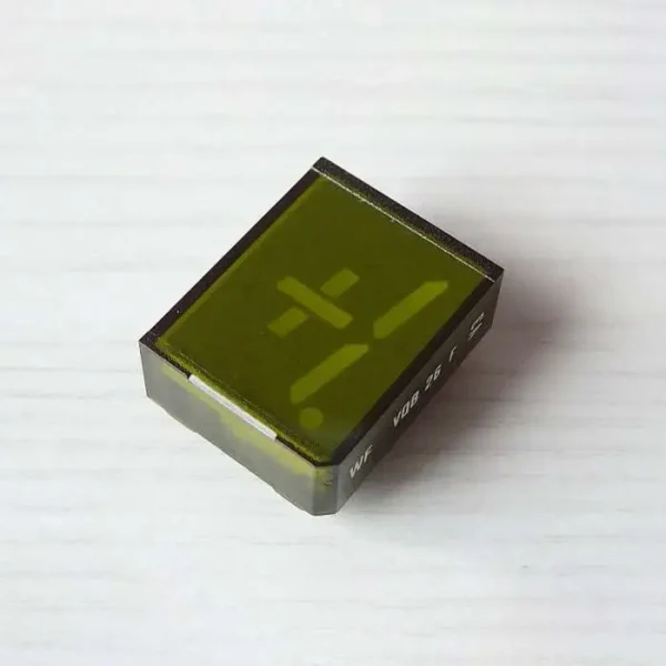 VQB26F 5-Segment Display, ±1, Yellow