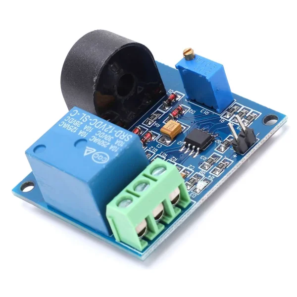 5A Overcurrent Protection Sensor Module with 12V Relay Switch