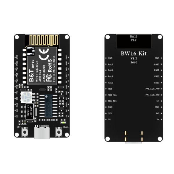 Ai-Thinker BW16 WiFi & Bluetooth Development Board