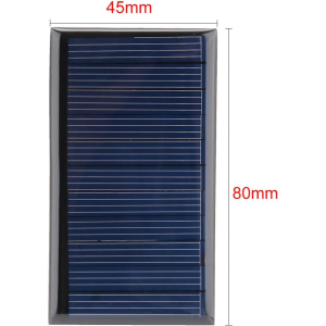 Solar Cell 5V 80mA 80mmx45mm