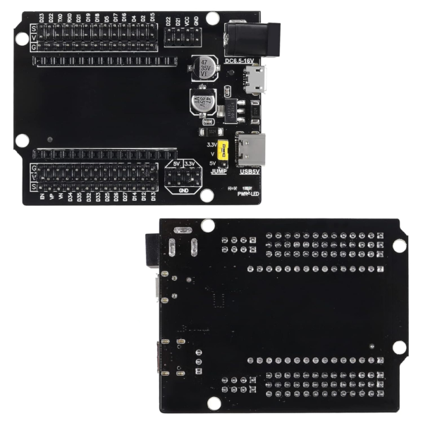 Expansion board For ESP32 30P With (Type-C , Micro USB) Dual Interface 30 Pin