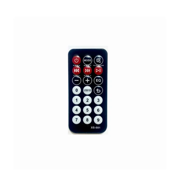 IR Remote for Speaker Player Model: XS-001
