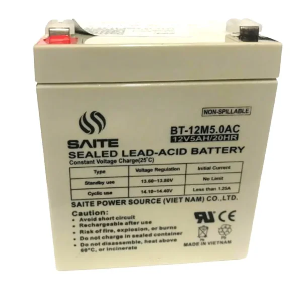 Lead Acid Battery 12V 5AH/20HR (Made in Vietnam)