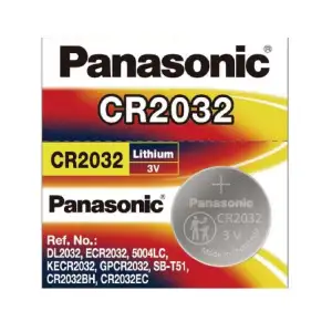 Panasonic CR2032 Lithium Coin Cell Battery 3V