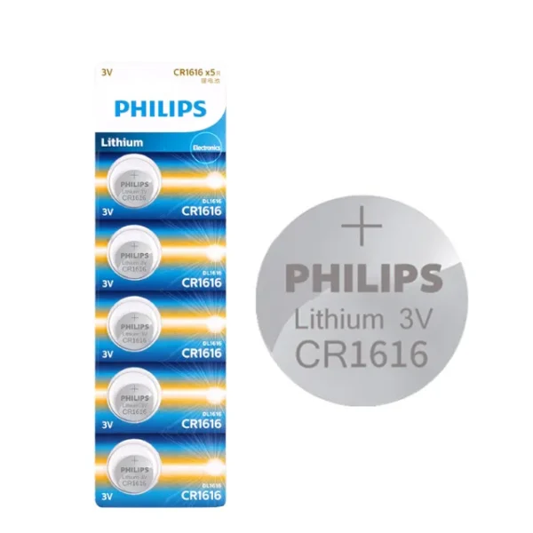 PHILIPS Coin Cell Battery CR1616 3V Lithium