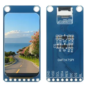 TFT LCD Display 1.47 ST7789 SPI 8 Pin ″ 172x320mm – Unsoldered