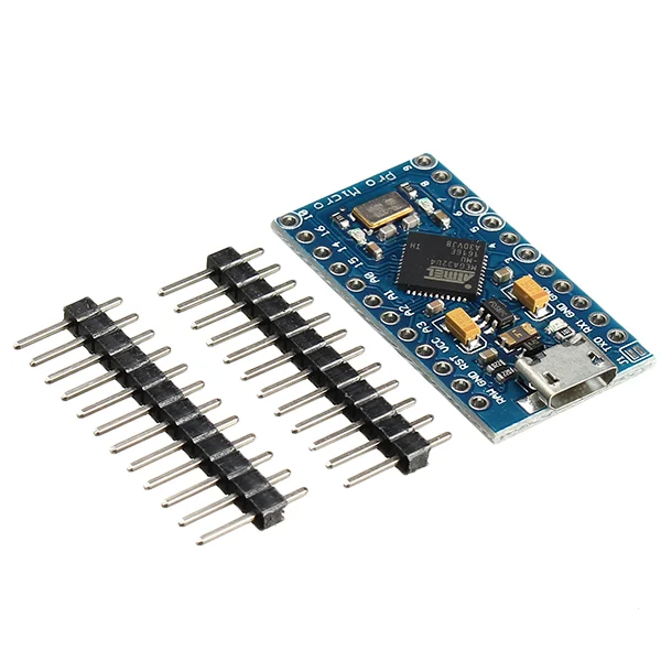 Arduino Pro Micro 5V/16MHz Atmega32U4-MU Board with Micro USB