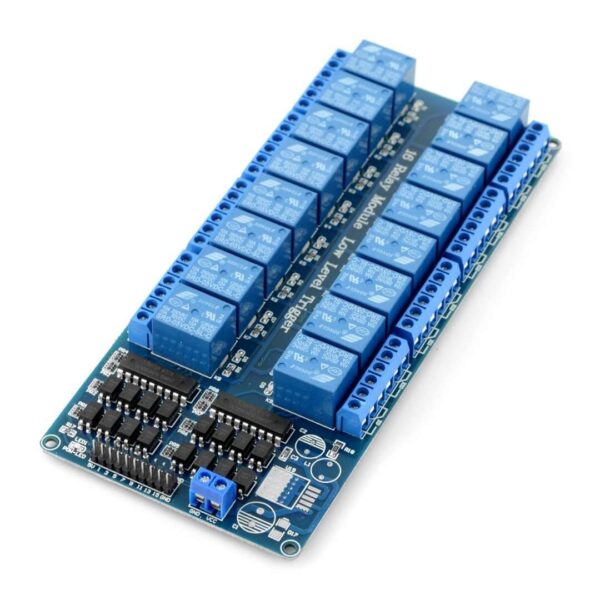 Relay Module 5V (16 Channel) Low Level Trigger