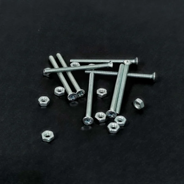 'M3 Screw 3X40mm with Nut 10Pcs