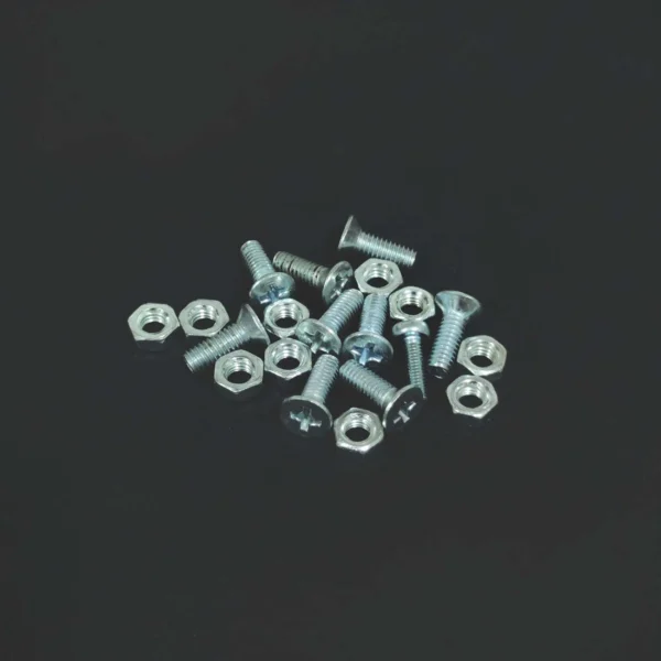 'M4 Screw 4X10mm with Nut 10Pcs