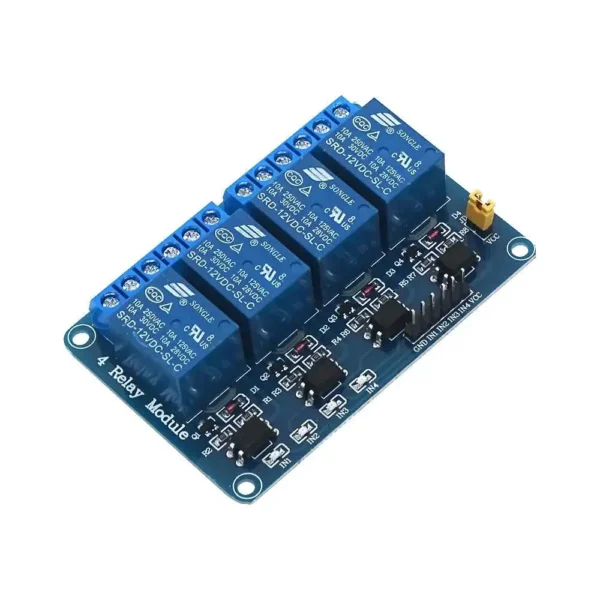 Relay Module 12V (4 Channel) Low Level Trigger