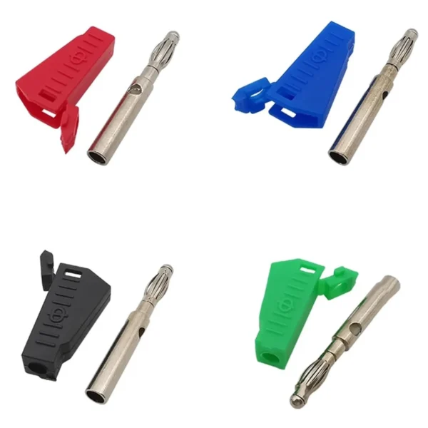 'Stackable 4mm Banana Plug Male Solder Type