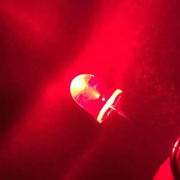 'Red Led Transparent 10mm