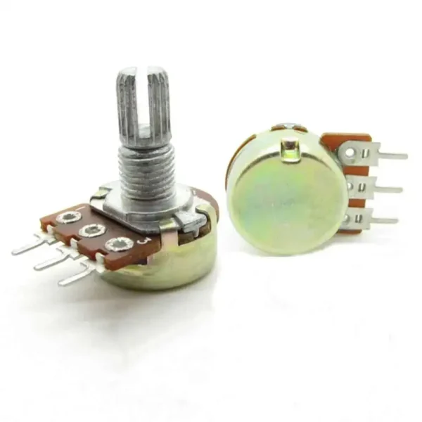 'Metal Potentiometer 1K Ohm 3-Pin