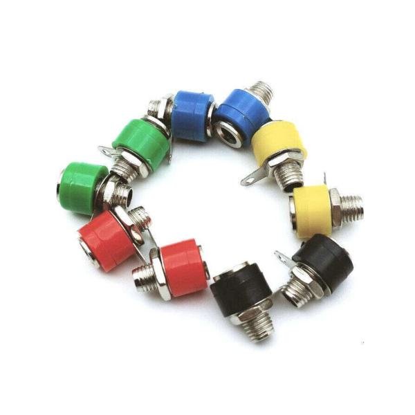 'Female Short Banana Plug 4 mm,11 mm